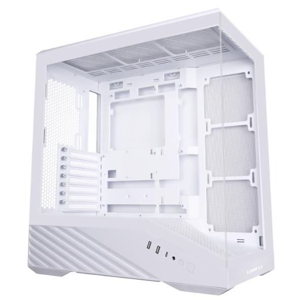 Case LIAN LI ATX/micro ATX/Mini-ITX/EATX White Midi Tower PC G99.V100RW.01
