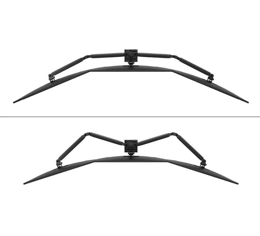 MONITOR ACC DESK MOUNT 10-27"/TRIPLE DS60-600BL3 NEOMOUNTS