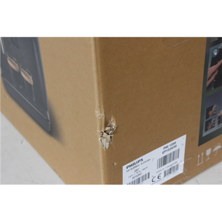 SALE OUT. Philips Espresso Coffee maker Series 1200 | EP1224/00 | Pump pressure 15 bar | Built-in milk frother | Fully a