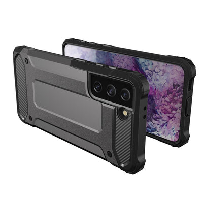 Hybrid Armor Case Tough Rugged Cover for Samsung Galaxy S22+ (S22 Plus) black — Hurtel