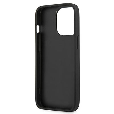 Karl Lagerfeld Leather Ikonik Karl's Head Metal Case for iPhone 13 Pro / 13 6.1" - Pink