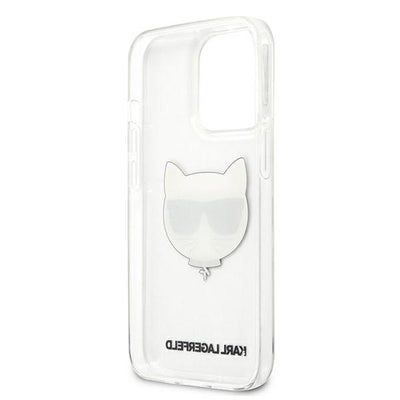 Karl Lagerfeld Choupette Head Case for iPhone 13 Pro Max - Transparent