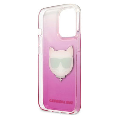 Karl Lagerfeld Choupette Head Case for iPhone 13 Pro Max - Pink