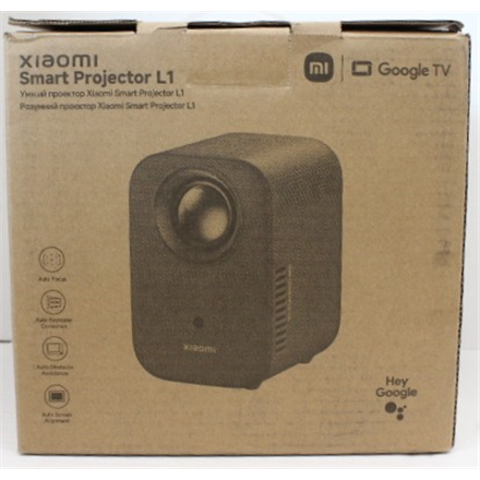SALE OUT. Xiaomi | Smart Projector L1 EU | Full HD (1920x1080) | 200 ANSI lumens | Black | REFURBISHED | Wi-Fi