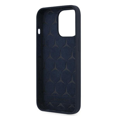Mercedes MEHCP13LSILNA iPhone 13 Pro / 13 6,1" granatowy/navy hardcase Silicone Line