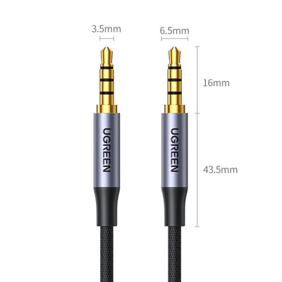 Ugreen AV183 20785 cable 3.5mm mini jack / 3.5mm mini jack 3m - gray