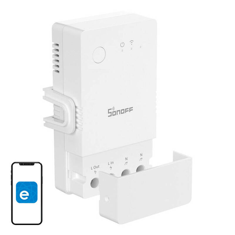 WiFi Smart power meter switch Sonoff POWR316 - Image 1