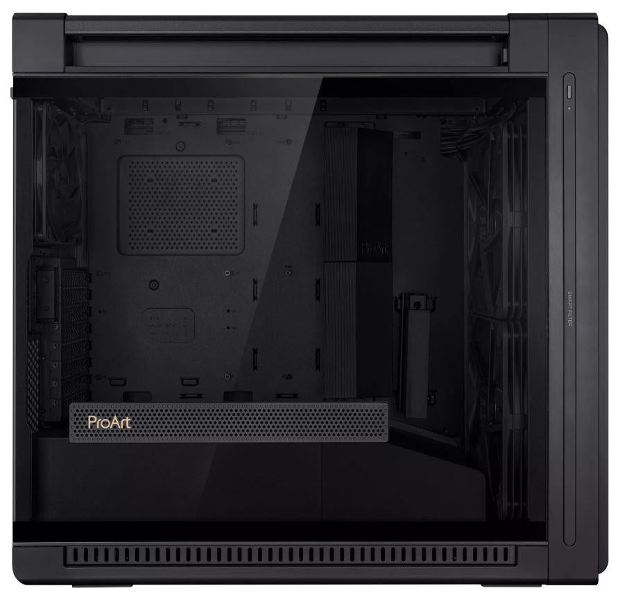 Case ASUS PA602 MidiTower Case product features Transparent panel Not included ATX EATX MicroATX MiniDTX MiniITX Colour Black PROARTPA602TGARGBBLK