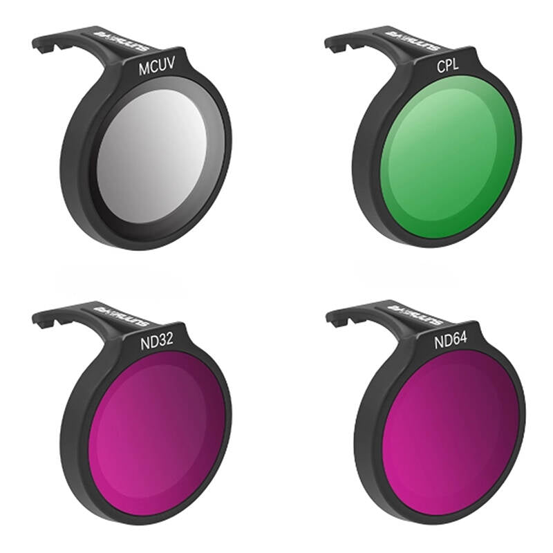 SUNNYLIFE set of four filters for DJI Neo MCUV+CPL+ND32+ND64 - Image 1