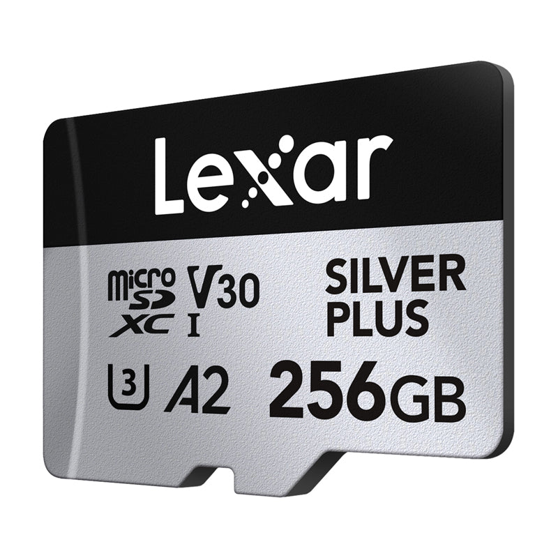 Karta pamięci Lexar High-Performance Silver Plus microSDXC 256GB + adapter - Image 4