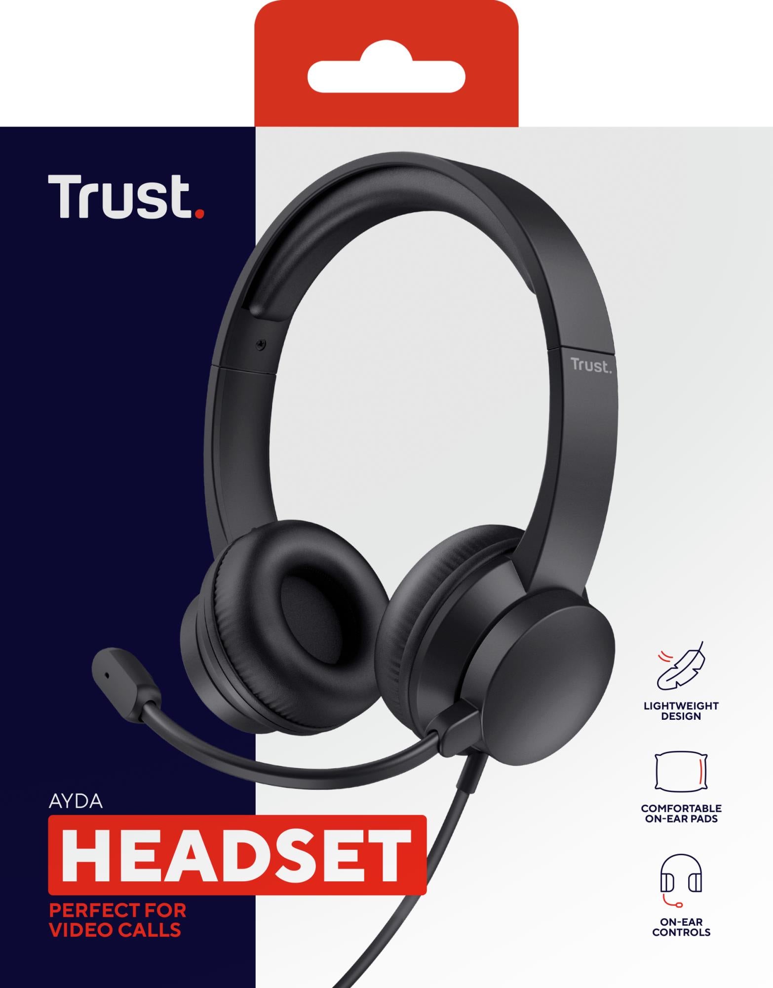 HEADSET AYDA PC 3.5MM/25087 TRUST
