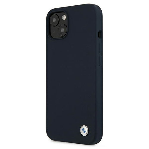 BMW Silicone Signature Case for iPhone 13 mini - Navy Blue