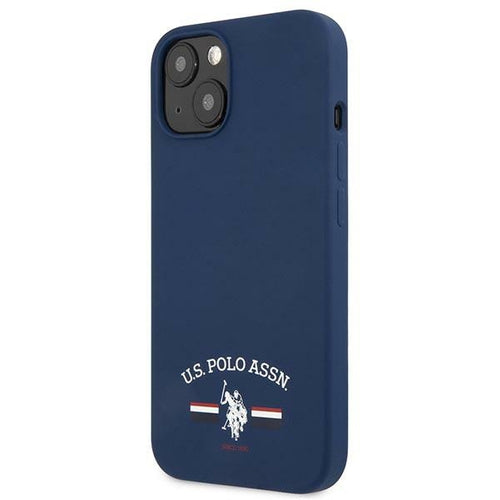 US Polo USHCP13SSFGV iPhone 13 mini 5,4" granatowy/navy Silicone Collection — U.S. Polo Assn.