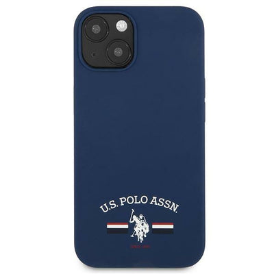 US Polo USHCP13SSFGV iPhone 13 mini 5,4" granatowy/navy Silicone Collection — U.S. Polo Assn.