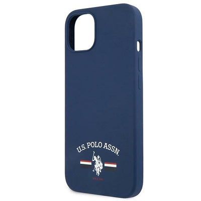 US Polo USHCP13SSFGV iPhone 13 mini 5,4" granatowy/navy Silicone Collection — U.S. Polo Assn.