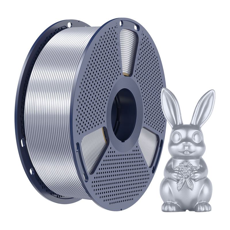 Sunlu Filament PLA+ Silk Silver - Image 2