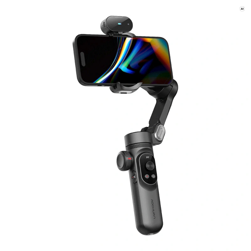AOCHUAN X Pro Gimbal with AI Sensor (Black) - Image 2