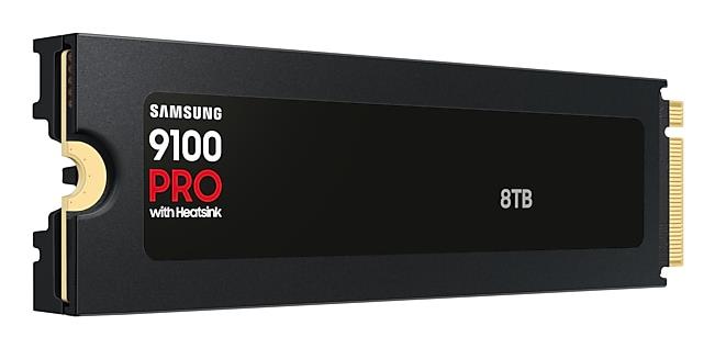 SSD SAMSUNG 9100 PRO 8TB M.2 NVMe TLC Write speed 13400 MBytes/sec Read speed 14800 MBytes/sec 3.88mm TBW 4800 TB MZ-VAP8T0CW