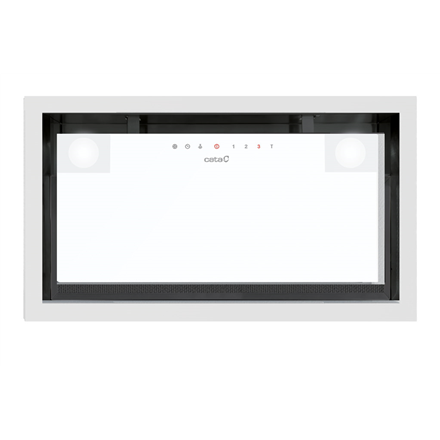 CATA Hood | GC DUAL 45 GWH/A | Canopy | Energy efficiency class A | Width 49.2 cm | 820 m³/h | Touch sensitive | LED | W