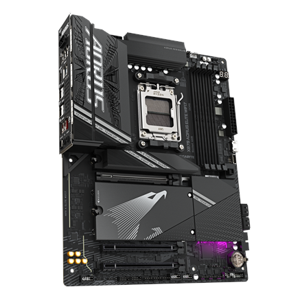 Gigabyte X870 AORUS ELITE WIFI7 | Processor family AMD | Processor socket AM5 | DDR5 | Supported hard disk drive interfa