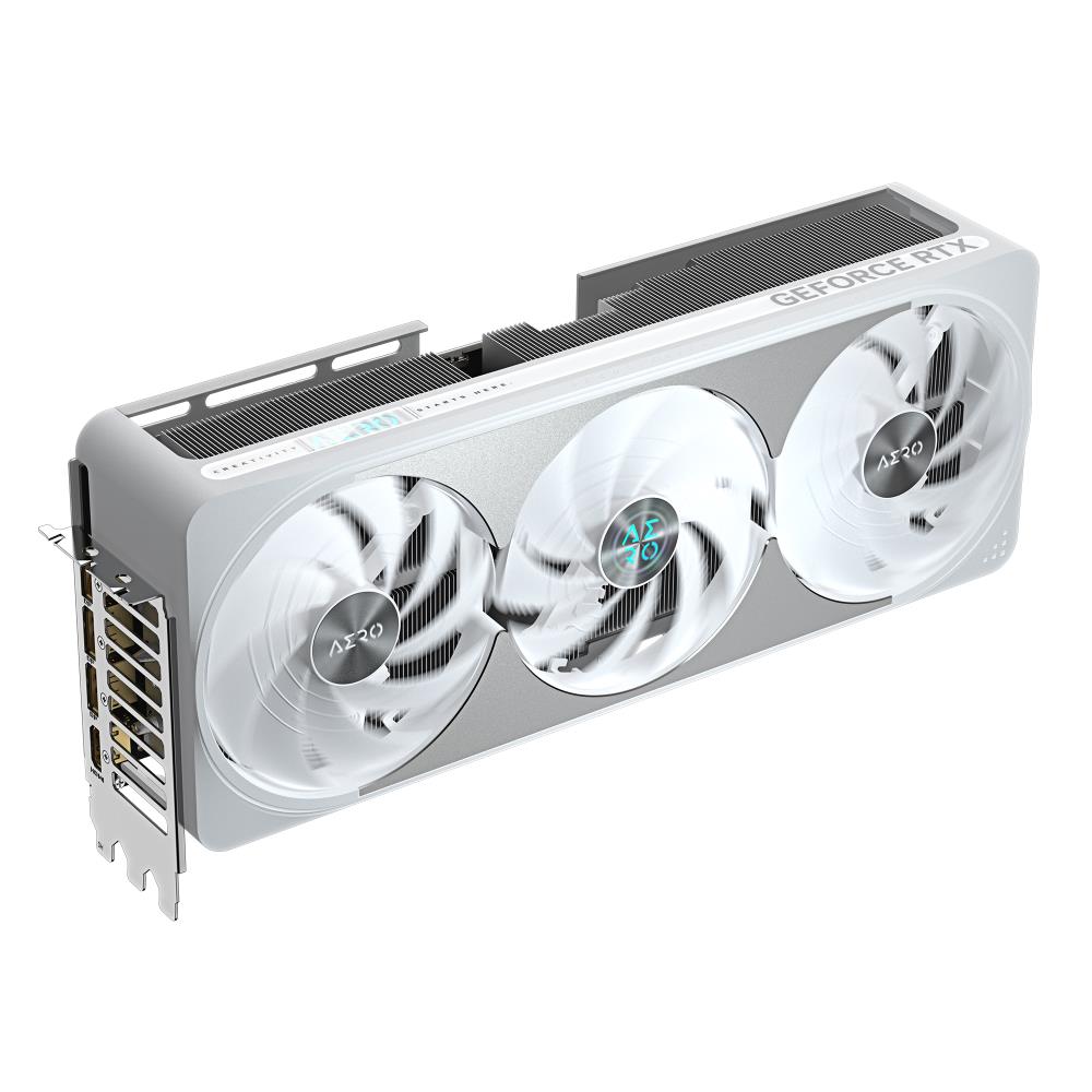 Graphics Card GIGABYTE NVIDIA GeForce RTX 5070 Ti 16 GB GDDR7 256 bit PCIE 5.0 16x GPU 2588 MHz Dual Slot Fansink 1xHDMI 3xDisplayPort GV-N507TAEROOC-16GD1.0