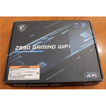 SALE OUT. | MSI Z890 GAMING WIFI | Processor family Intel | Processor socket LGA1851 | DDR5 | Supported hard disk drive 