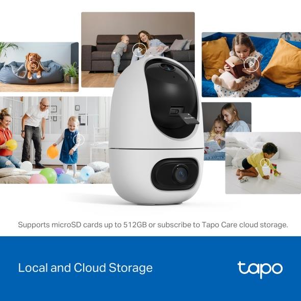 WRL CAMERA PAN/TILT/DUAL TAPO C245D TP-LINK