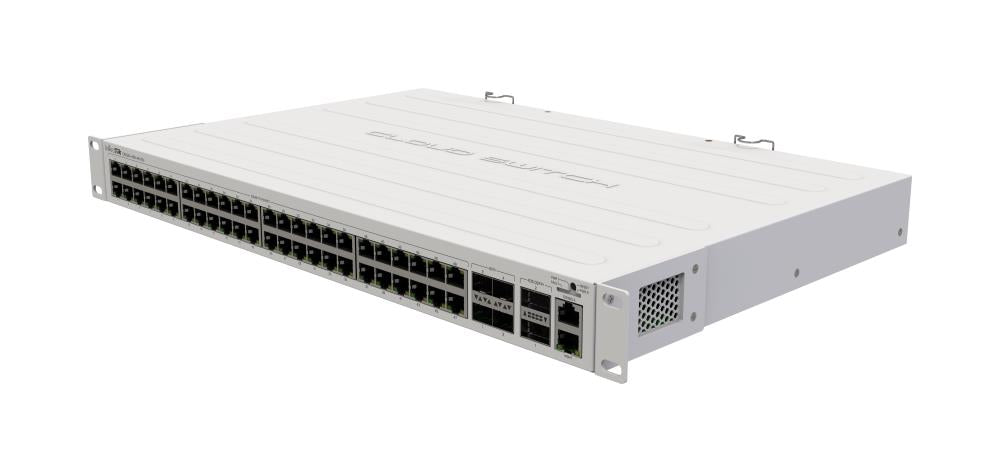 Switch MIKROTIK Type L3 48x10Base-T / 100Base-TX / 1000Base-T 4xSFP+ 2xQSFP+ CRS354-48G-4S+2Q+RM