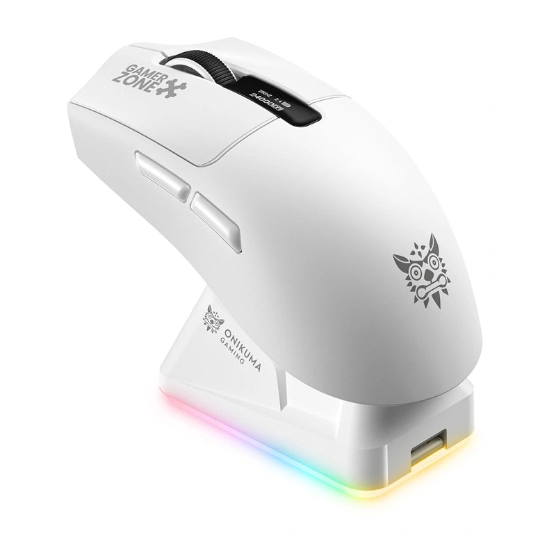 ONIKUMA DM10 Wireless Mouse (White) - Image 5