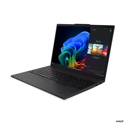 Lenovo Thinkpad T16 G4 AMD | Black | 16 " | IPS | WUXGA | 1920 x 1200 pixels | Anti-glare | AMD Ryzen AI 5 PRO | 340 | 3