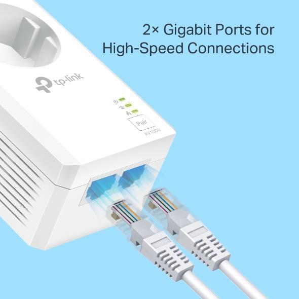 NET POWERLINE ADAPTER 1000MBPS/TL-PA7027P KIT TP-LINK