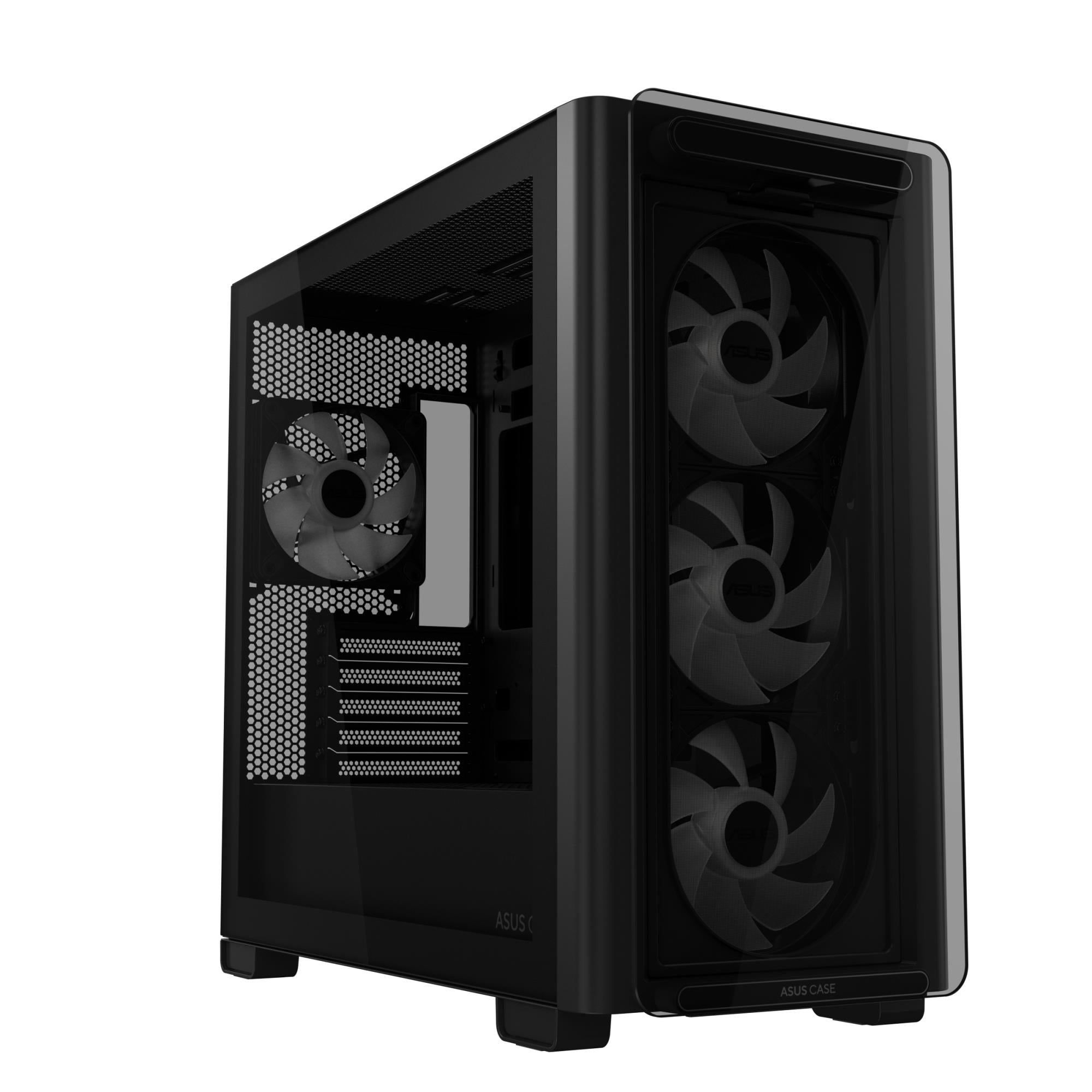 Case ASUS A23 PLUS MidiTower Case product features Transparent panel MicroATX MiniITX Colour Black A23PLUSTG/ARGBBLACK