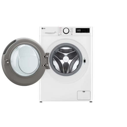 LG Washing machine with dryer | F2DR508S1W | Energy efficiency class A-10%/E | Front loading | Washing capacity 8 kg | 1