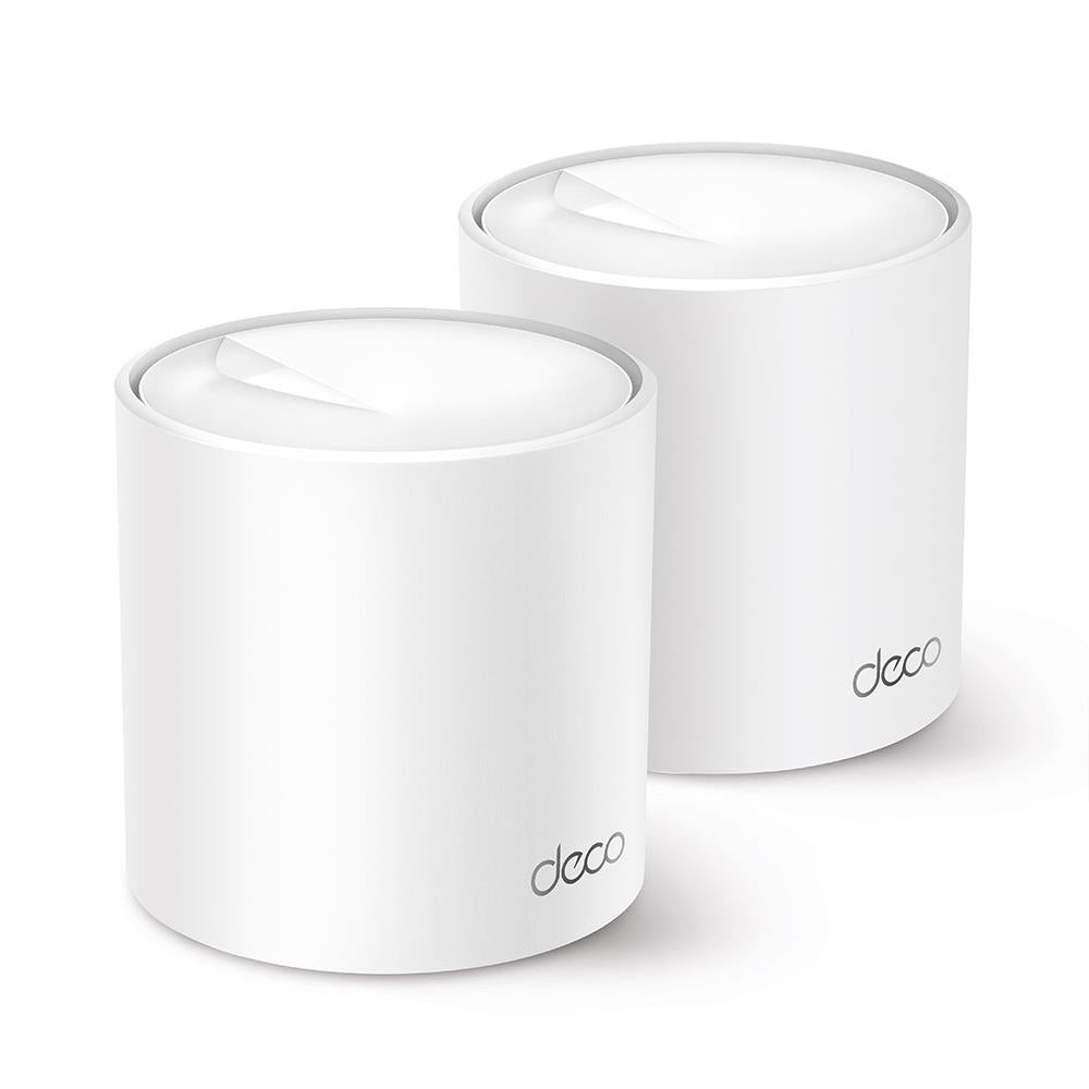 Wireless Router TP-LINK Wireless Router 2-pack 5400 Mbps Mesh IEEE 802.11a IEEE 802.11n IEEE 802.11ac IEEE 802.11ax 2x10/100/1000M DECOX60(2-PACK)