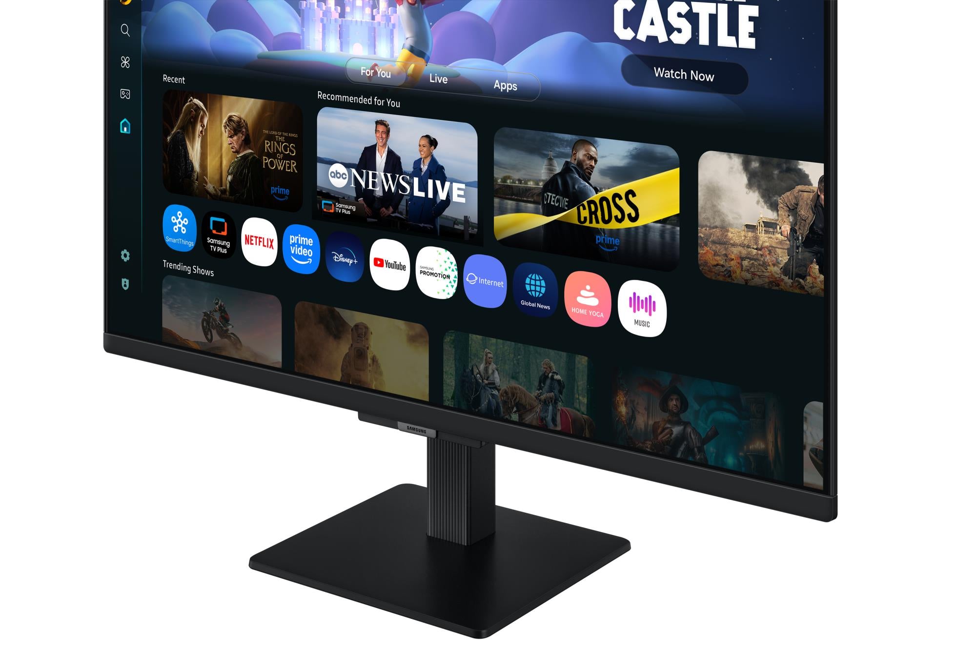 LCD Monitor SAMSUNG 27 " 1920 x 1080 pixels Full HD Native aspect ratio 16:9 LCD Flat LS27FM500EUXEN
