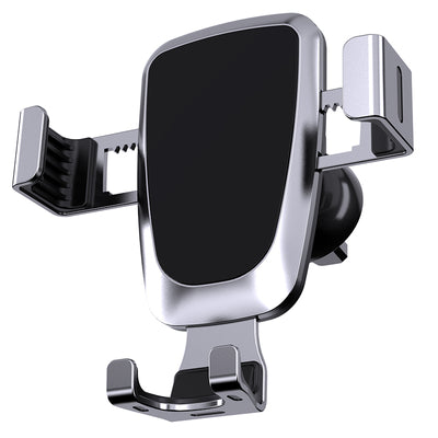 Gravity smartphone car holder for air vent silver (YC08) — Hurtel