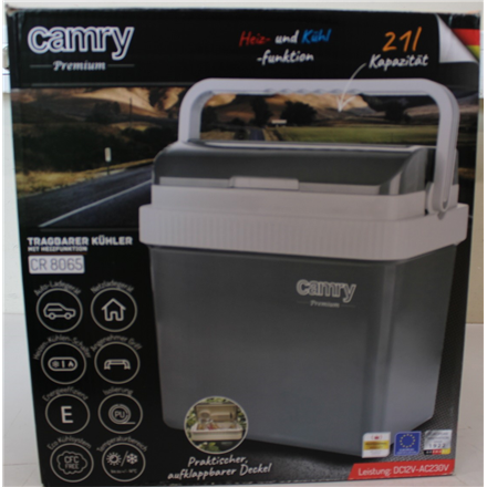 SALE OUT. Camry CR 8065 Portable Cooler, 21 L, | Camry Portable Cooler | CR 8065 | 21 L | 12 V | F | COOL-WARM switch | 