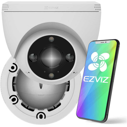 EZVIZ | Camera | CS-H4 | Dome | 3 MP | 2.8mm | IP67 | H.264/H.265 | MicroSD Card, up to 512 GB