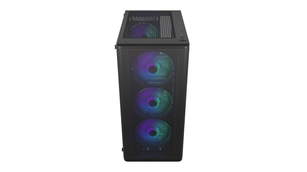 Case ENDORFY Ventum 200 ARGB MidiTower Case product features Transparent panel Not included ATX MicroATX MiniITX Colour Black EY2A014