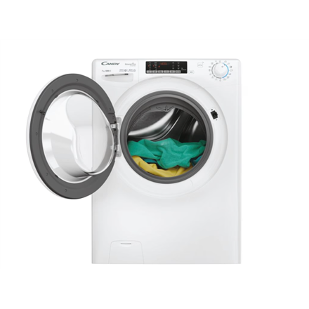Candy | Washing Machine | CO4 274TWM6/1-S | Energy efficiency class A | Front loading | Washing capacity 7 kg | 1200 RPM