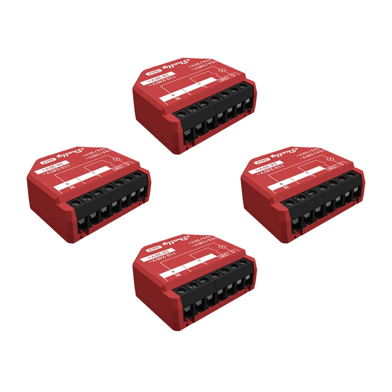 Shelly 1PM Gen3 Set of 4 Controller WiFi/Bluetooth - Image 1