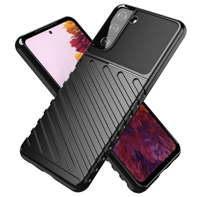 Thunder Case flexible armored cover for Samsung Galaxy S22 + (S22 Plus) blue — Hurtel
