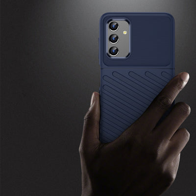 Thunder Case flexible armored cover for Samsung Galaxy A13 5G blue — Hurtel