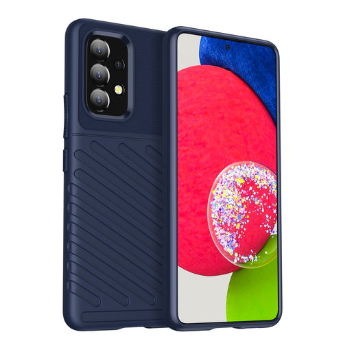 Thunder Case flexible armored cover for Samsung Galaxy A53 5G blue — Hurtel