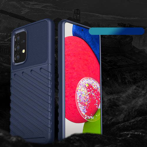 Thunder Case flexible armored cover for Samsung Galaxy A53 5G blue — Hurtel