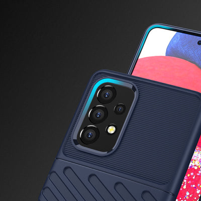 Thunder Case flexible armored cover for Samsung Galaxy A53 5G blue — Hurtel