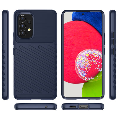 Thunder Case flexible armored cover for Samsung Galaxy A53 5G blue — Hurtel