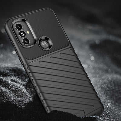 Thunder Case flexible armored cover for Motorola Moto G Power 2022 black — Hurtel
