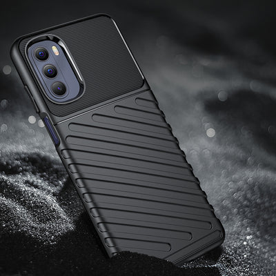 Thunder Case flexible armored cover for Motorola Moto G Stylus 2022 black — Hurtel