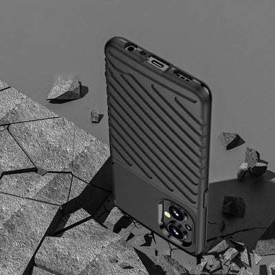 Thunder Case flexible armored cover for OnePlus Nord N20 5G black — Hurtel